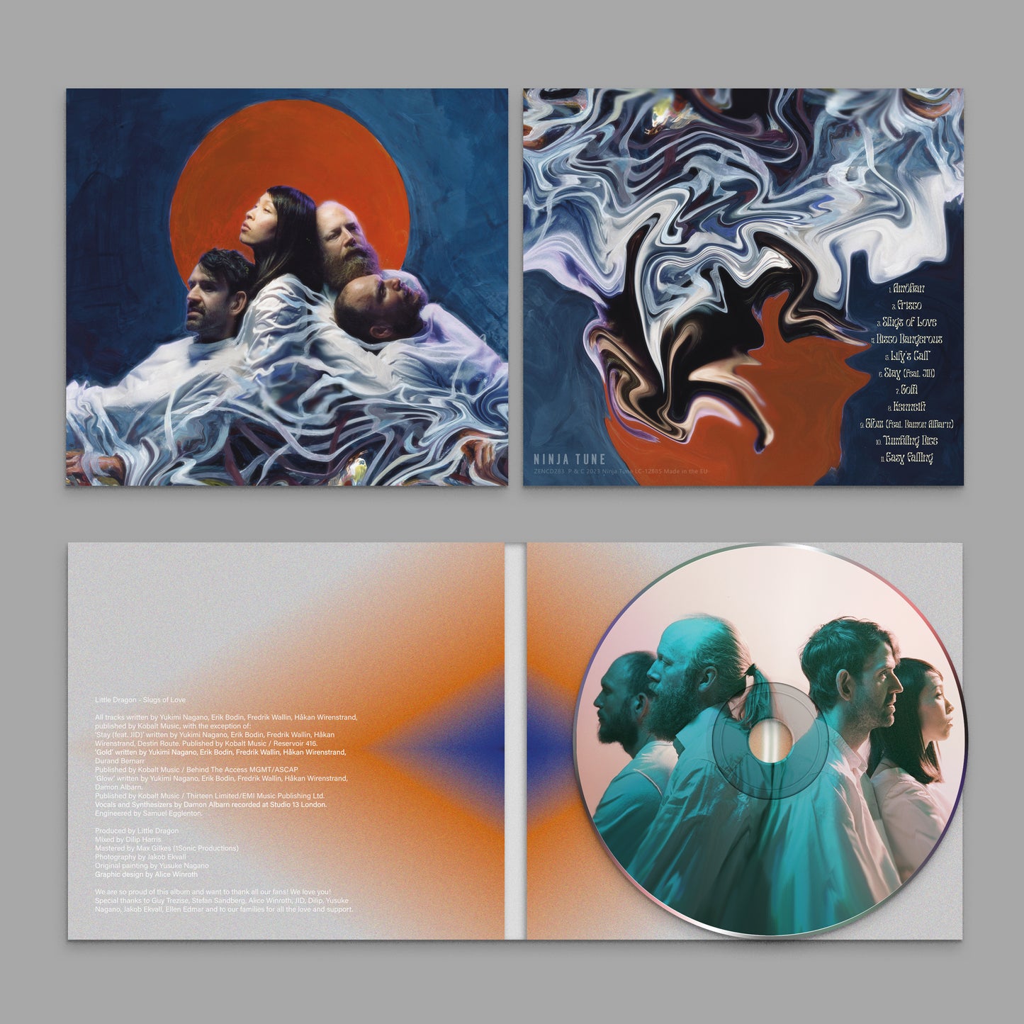 Slugs Of Love CD (Splatter Edition)